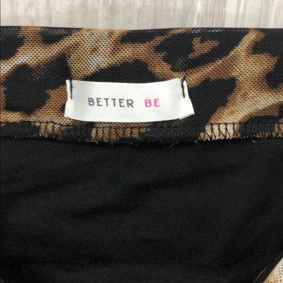 Midi leopard rushed skirt - Picture 4 of 5